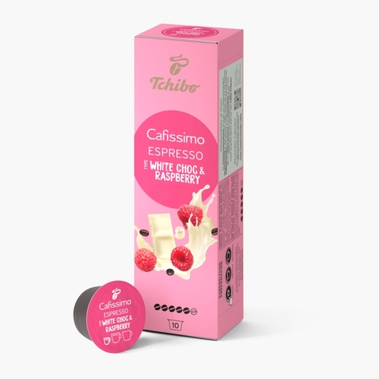 Cafissimo Espresso White Choc & Raspberry, 10 băuturi, cafea capsule
