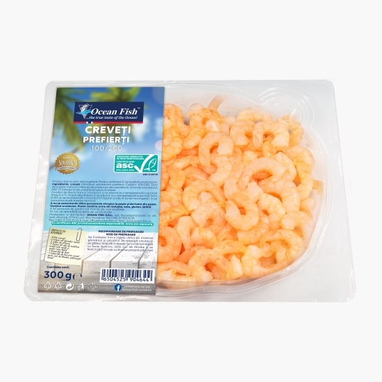 Creveți prefierți decongelați 100/200, 300g
