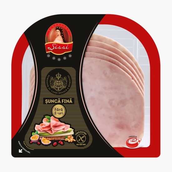 Șuncă fină de porc fără E-uri 170g