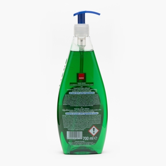 Detergent vase Spark cu parfum de castravete și lămâie 0.7l