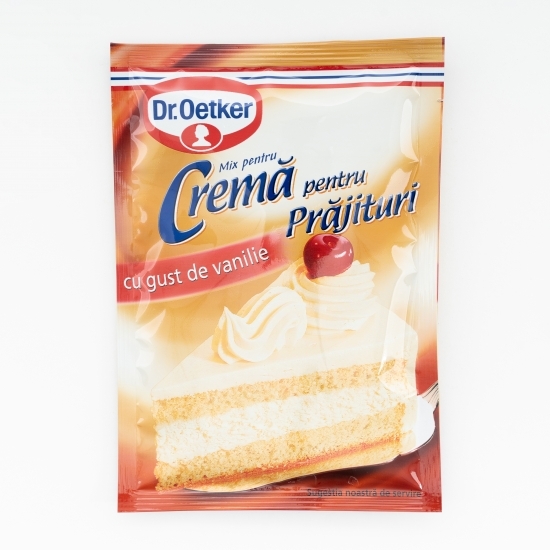 Mix de cremă pentru prăjituri cu gust de vanilie 50g 