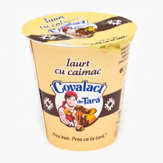 Iaurt cu caimac 7,5% grăsime 140g