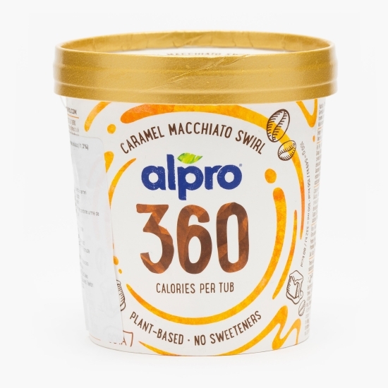 Înghețată pe bază de soia cu sirop de caramel-macchiato 230g