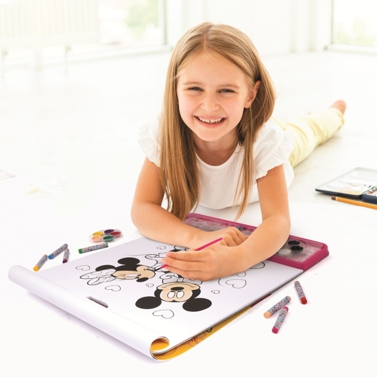 Set pentru desen Giga Block 4 în 1 Minnie, +3 ani