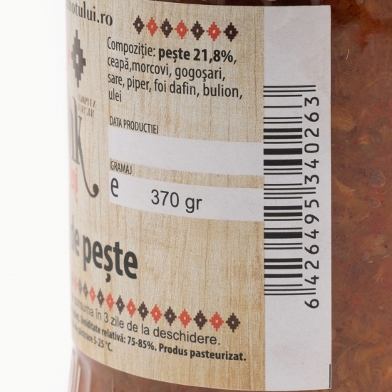 Zacuscă de pește 370g
