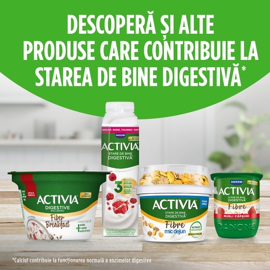 Iaurt Mic dejun cu granola, fructe roșii și semințe de chia 165g