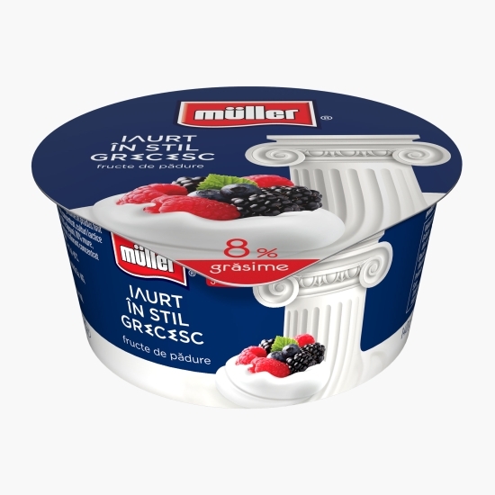 Iaurt în stil grecesc fructe de pădure 140g 