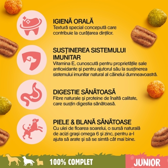 Hrană uscată pentru câini juniori, 1.4kg, Vital Protection cu pui și orez