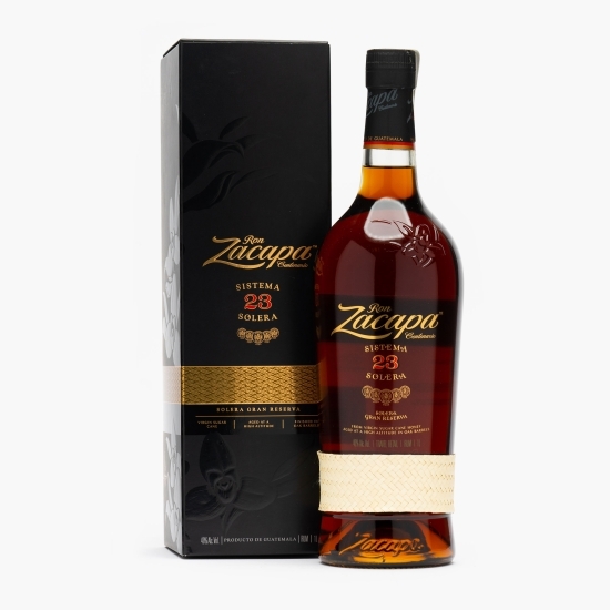 Rom 23YO 40% alc. 1l + cutie