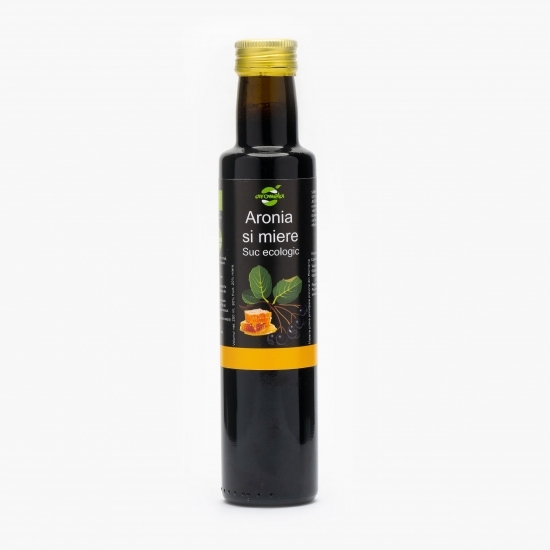 Suc ecologic de aronia și miere 0.25l
