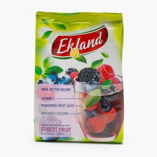 Băutură solubilă cu extract de ceai, cu gust de fructe de pădure și vitamina C 300g