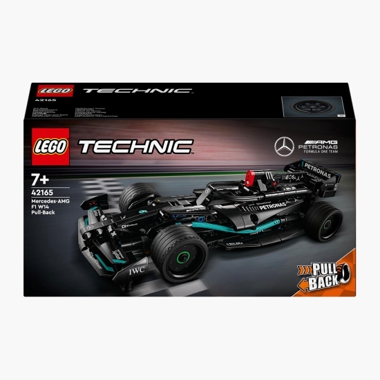 Mercedes AMG F1 W14E Performance Pull-Back, 42165 Technic, 240 piese, +7 ani