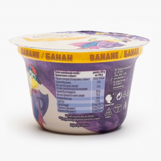 Iaurt cu piure de banane 150g