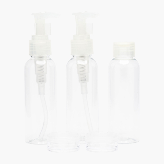 Portofel cosmetic călătorie, 5 piese