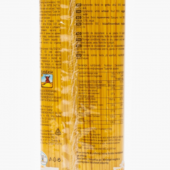 Paste Spaghetti cu ouă 400g