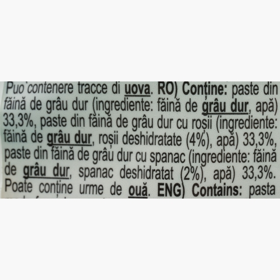 Paste Farfale tricolore 400g