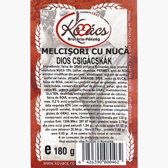 Melcișori cu nucă 180g