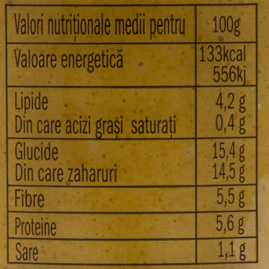 Muștar cu ghimbir 190g