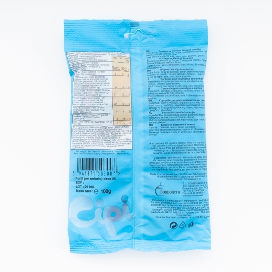 Drops cu eucalipt & menthol 100g