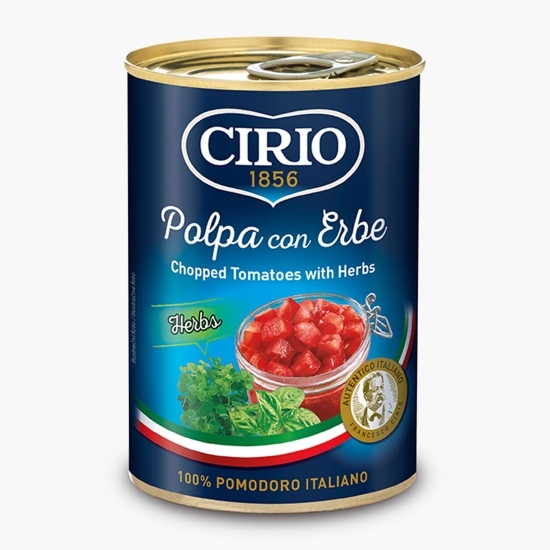 Pulpă de roșii cu ierburi 400g