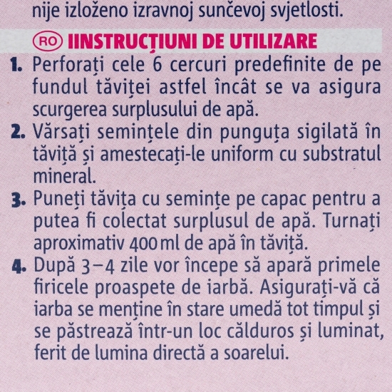 Iarba pisicii 120g
