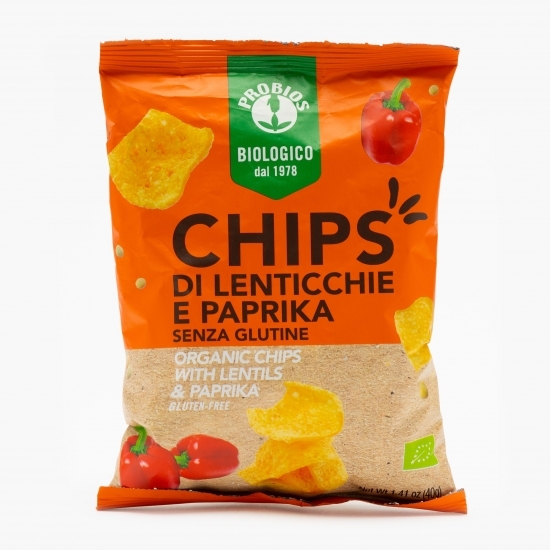Chipsuri cu linte și paprika 40g