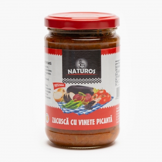 Zacuscă picantă de vinete 300g