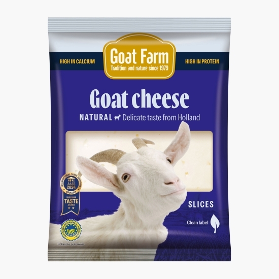 Brânză naturală de capră IGP felii 100g