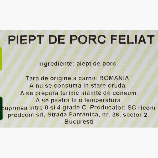 Piept de porc feliat 500g