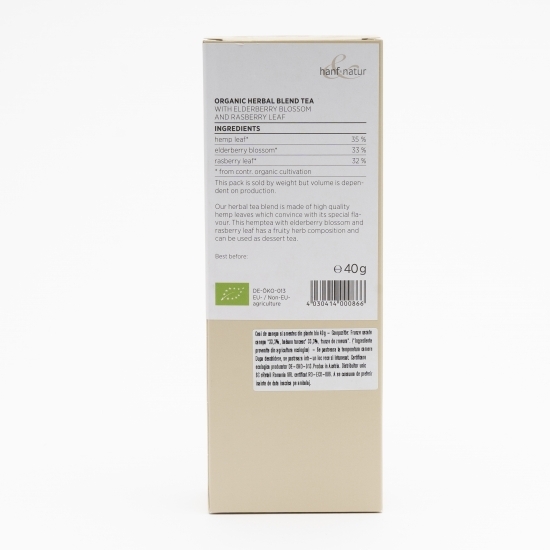 Ceai de cânepă și amestec din plante eco 40g
