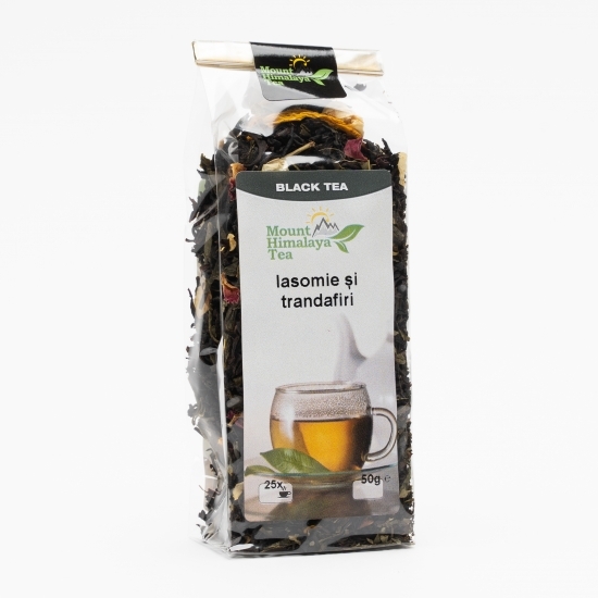 Ceai negru & verde cu iasomie și trandafiri 50g