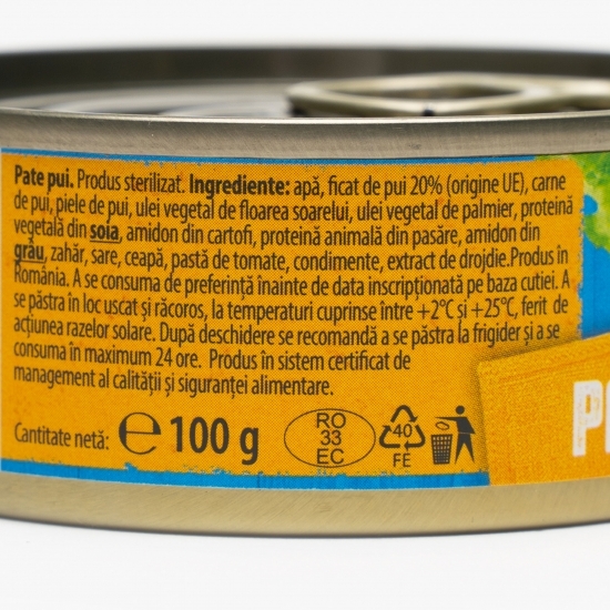 Pate de pui 100g
