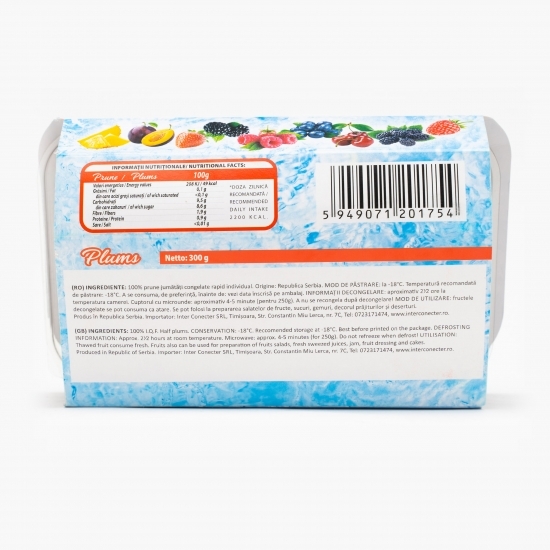 Prune congelate jumătăți 300g