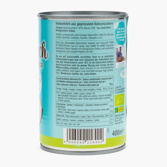 Băutură de cocos eco 400ml