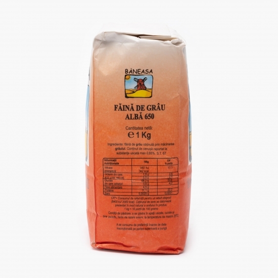 Făină de grâu albă 650 1kg