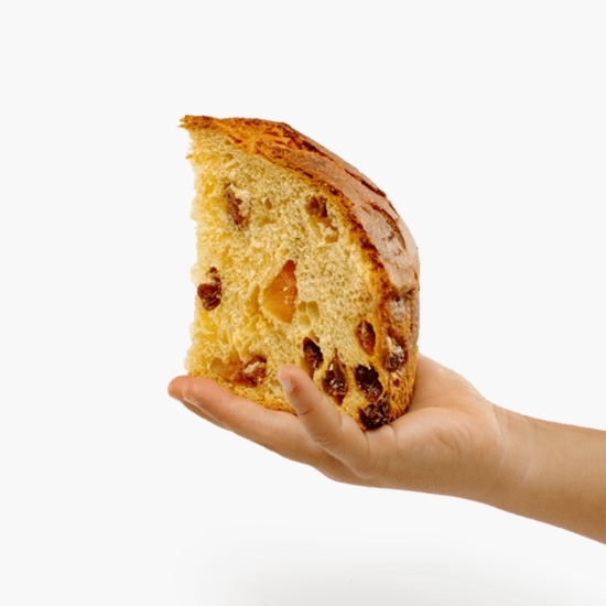 Panettone cu stafide, caise și ghimbir 1000g