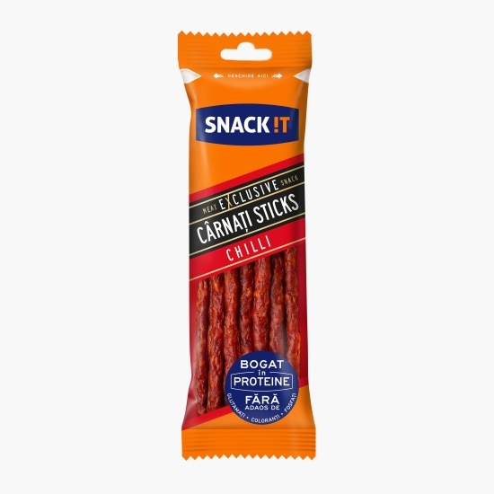 Cârnați sticks cu chilli 50g