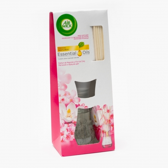  Odorizant bețișoare de ratan magnolie și flori de cireș 25ml