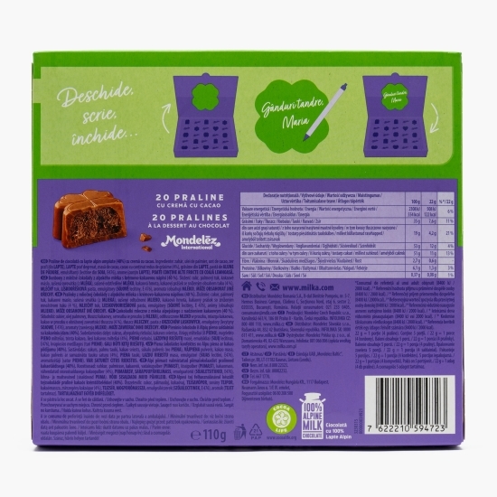 Praline cu cremă de cacao Thank You 110g