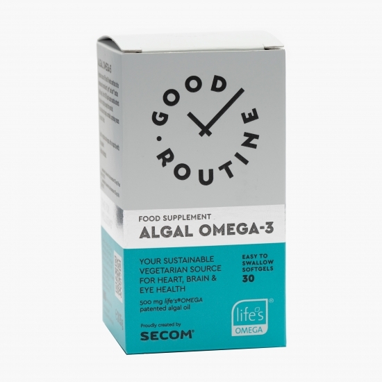 Algal Omega-3, 30 capsule
