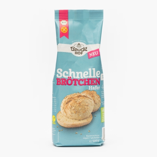 Mix eco pentru chifle rapide cu ovăz, fără gluten 500g