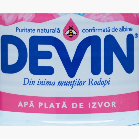 Apa minerală naturală plată de izvor 0.75l