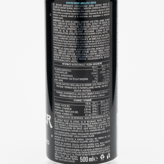 Băutură energizantă Absolutely Zero 0.5l