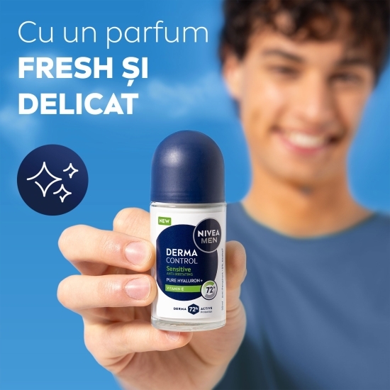 Deodorant antiperspirant roll-on Men Derma Control Sensitive 50ml