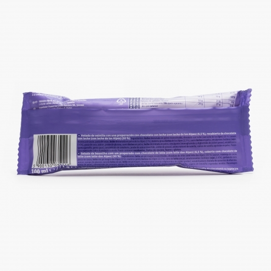 Îngheţată cu aromă de vanilie în înveliş de ciocolată 71g