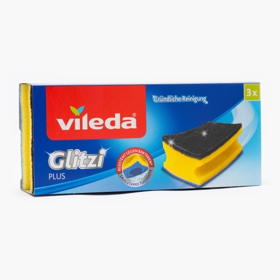 Bureți de vase Glitzi Plus 3 buc