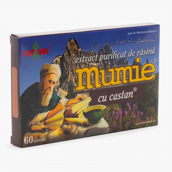 Extract purificat de rășină cu castan 60 tablete