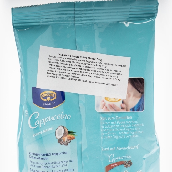 Cafea solubilă Cappuccino Kokos Mandel 500g