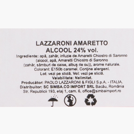 Lichior Amaretto Autentico 24% alc. 0.7l