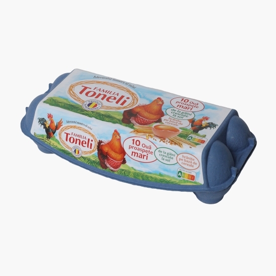 Ouă proaspete mărimea L cod 2, 10 buc